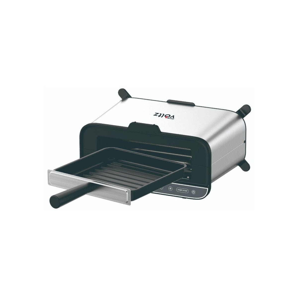 Мултифункционален уред за готвене 4в1 Oliver Voltz OV51015R, 1700W, 240x225 мм, Защита от прегряване, Инокс/Черен