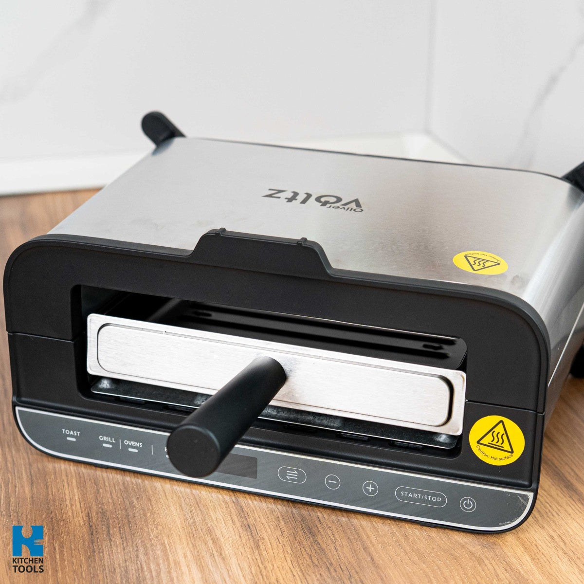 Мултифункционален уред за готвене 4в1 Oliver Voltz OV51015R, 1700W, 240x225 мм, Защита от прегряване, Инокс/Черен
