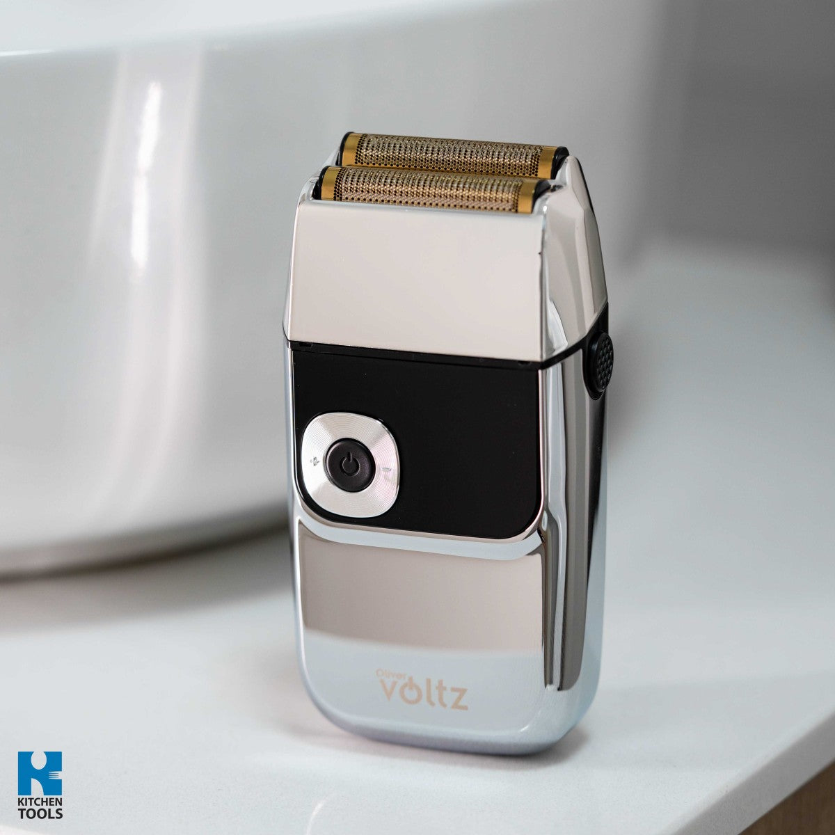 Самобръсначка Oliver Voltz OV51814C, 5W, LCD, IPX4, 1400mAh, Автономия до 2ч, 3 скорости, USB, Инокс