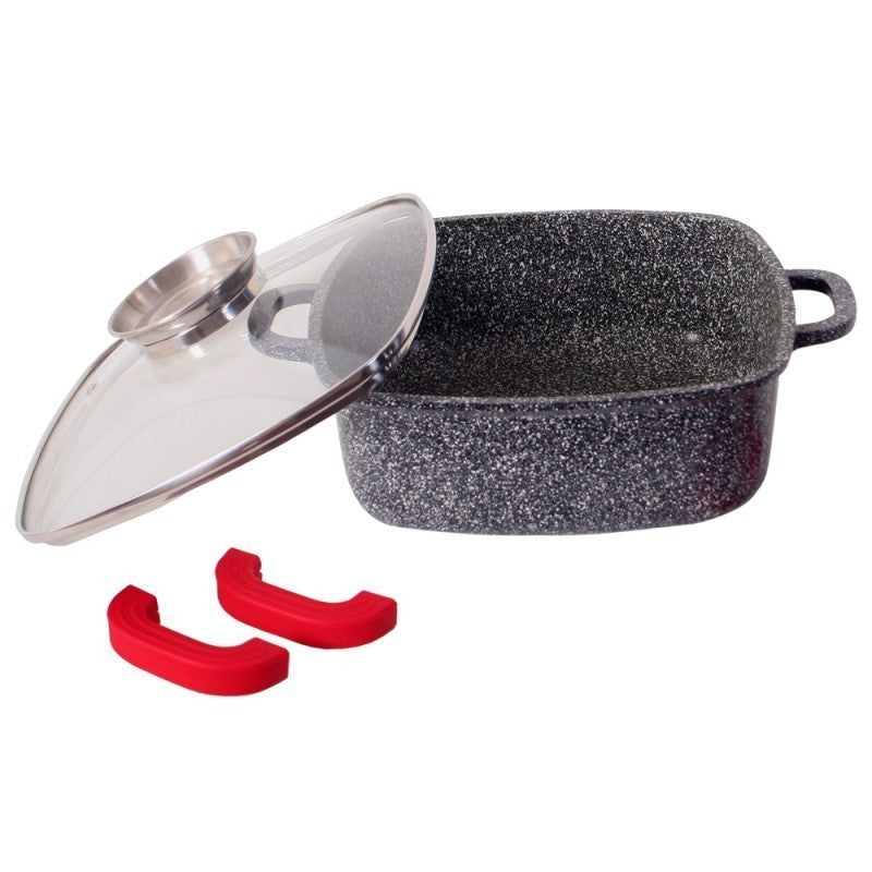 Roaster marmorat Bohmann, 28x28x11cm, 5.5L