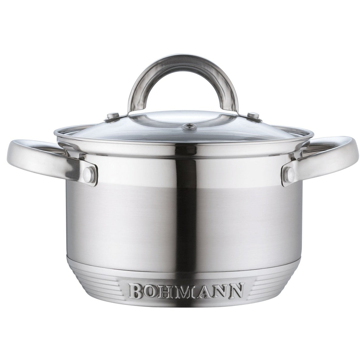 Комплект тенджери от 12 части неръждаема стомана Bohmann, Induction, PREMIUM, Австрия