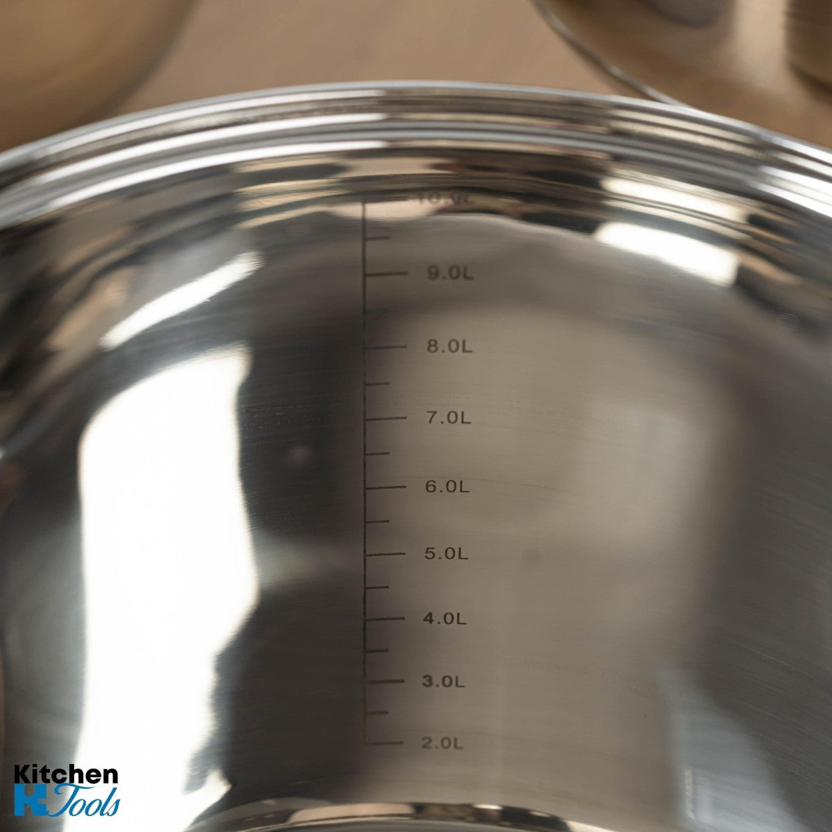 Комплект от 6 тенджери Bohmann от неръждаема стомана, (11.3L,13.6L,16.3L), индукция, 3-пластово дъно