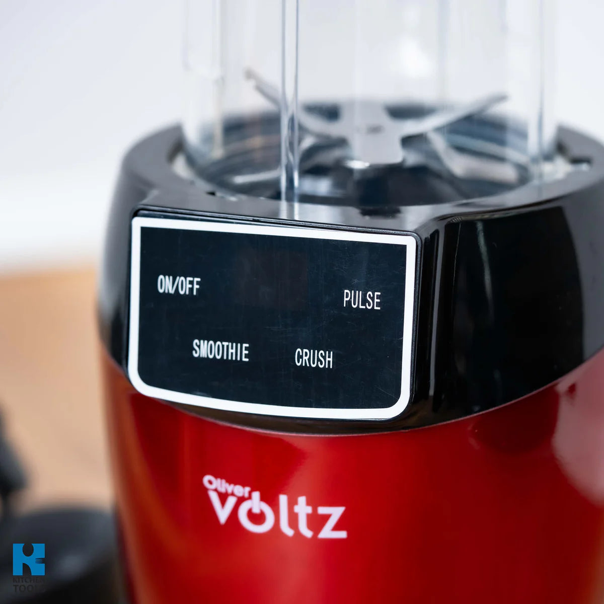 Нутри блендер Oliver Voltz, 1200W, 2 чаши, 1 л/800 мл, Без BPA, LED дисплей, Сив (Copy)