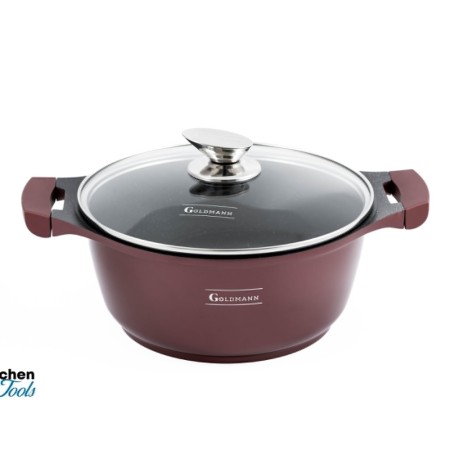 Мраморен комплект тенджери и тигани Goldmann