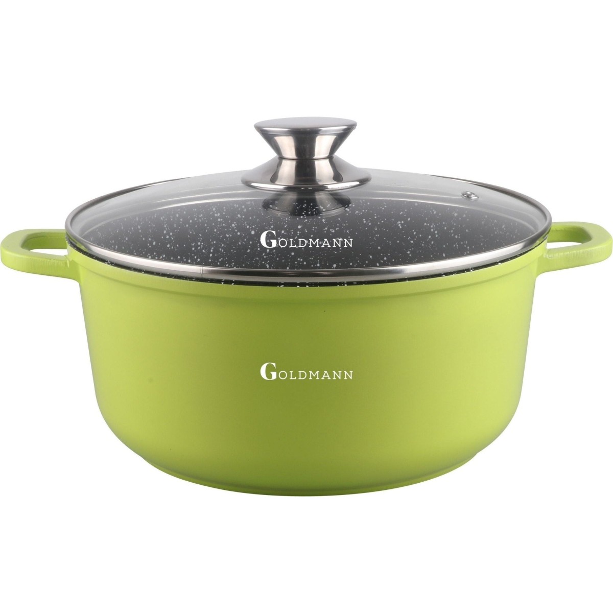 Зелена незалепваща тенджера 6.5L от Goldmann