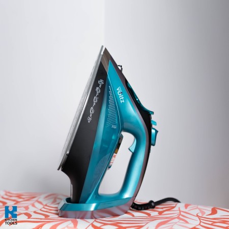 Ютия, 3200W, против котлен камък, вертикална/хоризонтална, 350 мл, керамична, бързо нагряване, Oliver Voltz, синя