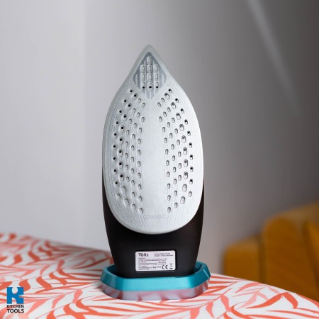 Ютия, 3200W, против котлен камък, вертикална/хоризонтална, 350 мл, керамична, бързо нагряване, Oliver Voltz, синя