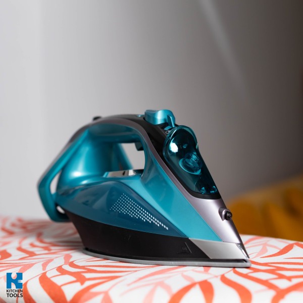 Ютия, 3200W, против котлен камък, вертикална/хоризонтална, 350 мл, керамична, бързо нагряване, Oliver Voltz, синя