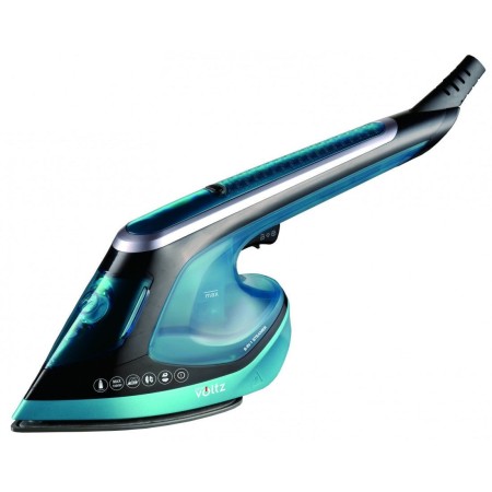 Уред за гладене с пара 2в1 Oliver Voltz OV51051C, 1800 W, 180 мл, Вертикално гладене, Термостат, Авто.изключване, Тюркоаз