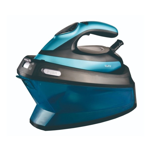 Парогенератор Oliver Voltz OV51052A, 3200W, 1.5 л, 3 настройки на парата, Керамична плоча, LED дисплей, Тюркоаз