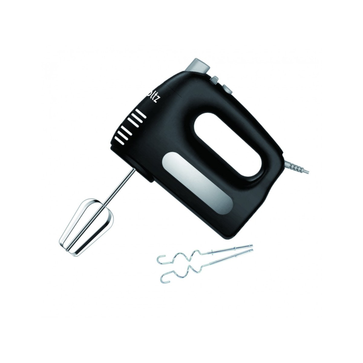 Ръчен миксер Oliver Voltz Daisy OV51110W, 500W, 6 степени, Турбо функция, Черен