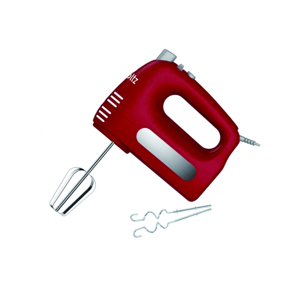 копие на Ръчен миксер Oliver Voltz Daisy OV51110W, 500W, 6 степени, Турбо функция, Червен