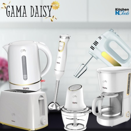Чопър Oliver Voltz Daisy - 600W, стъкло, бял