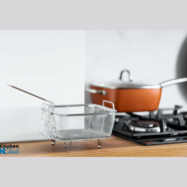 Тигани с неръждив покритие и меден ринг 4.5л