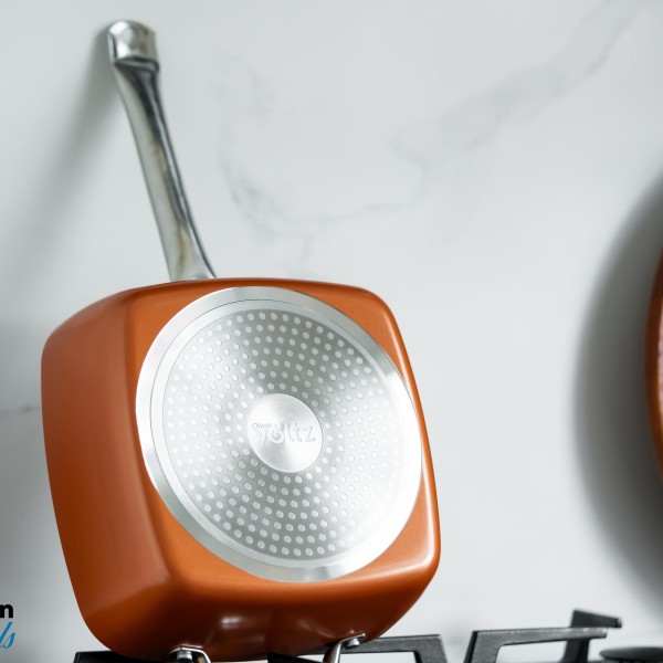 Тигани с неръждив покритие и меден ринг 4.5л