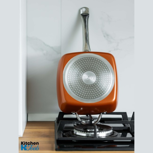 Тигани с неръждив покритие и меден ринг 4.5л