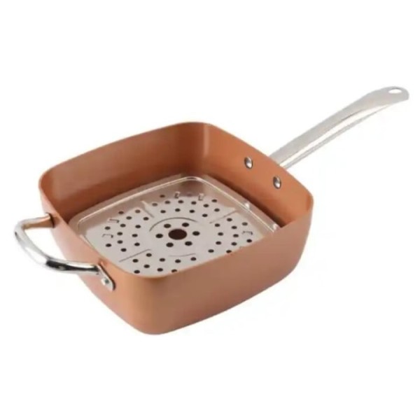 Тигани с неръждив покритие и меден ринг 4.5л