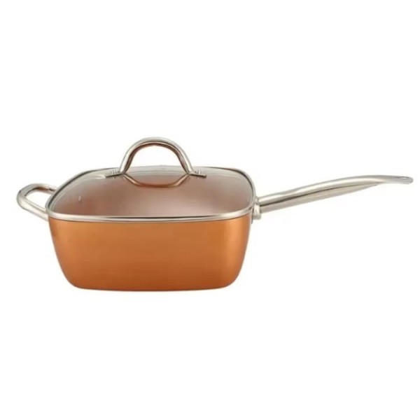 Тигани с неръждив покритие и меден ринг 4.5л