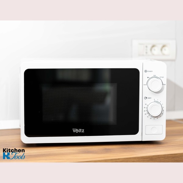 Микровълнова печка Voltz, 700W, 20 литра, бяла