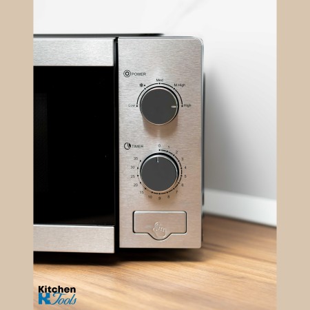 Микровълнова фурна Voltz 700W, 20L, Сива