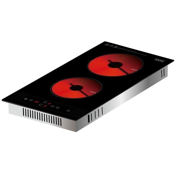 Керамичен плот 3000W, 9 степени, слушащ протек