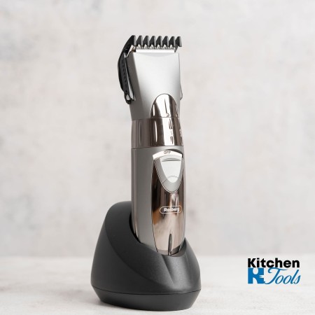 Машинка за подстригване Rosberg, безжична, самозаточващи се ножчета, 4-30 мм