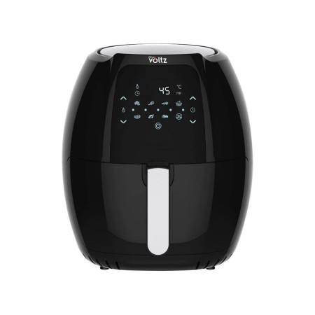 Airfryer 8 в 1, 1800W, 7.7 литра, 80°C - 200°C, 60 мин. таймер, LED екран, 8 програми, Oliver Voltz, черен