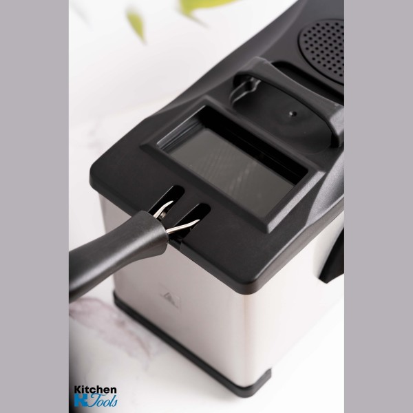 Фритюрник Voltz 3L, 2200W, неръждаема стомана