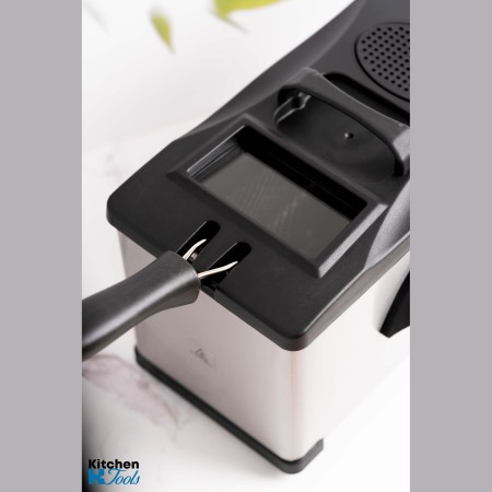 Фритюрник Voltz 3L, 2200W, неръждаема стомана