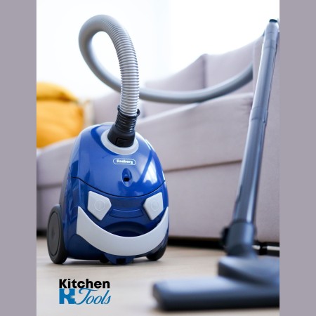 Прахосмукачка Rosberg, 700W, ниско шумна, синя