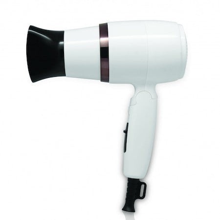 Сешоар Rosberg, 1600W, Бяло/златисто