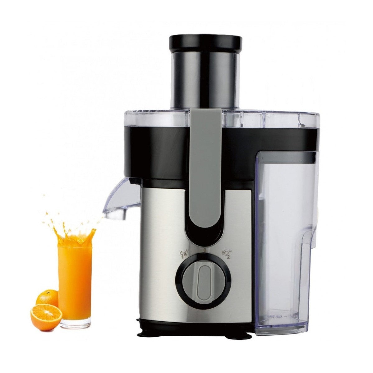 Rosberg сокоизстисквачка, 600W, Черна/Неръждаема