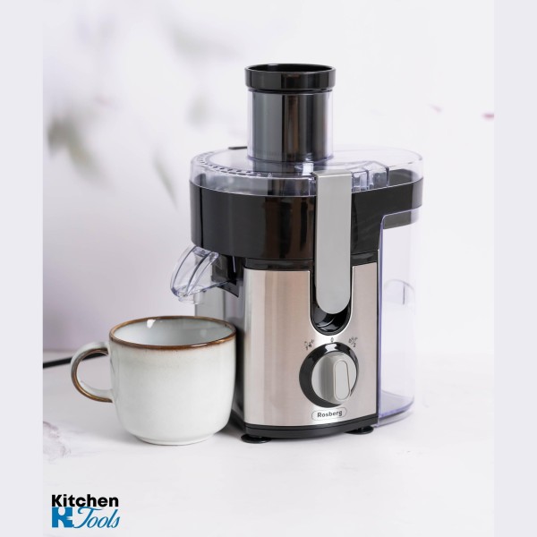 Rosberg сокоизстисквачка, 600W, Черна/Неръждаема