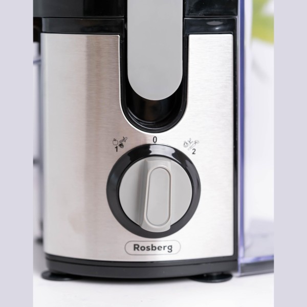 Rosberg сокоизстисквачка, 600W, Черна/Неръждаема