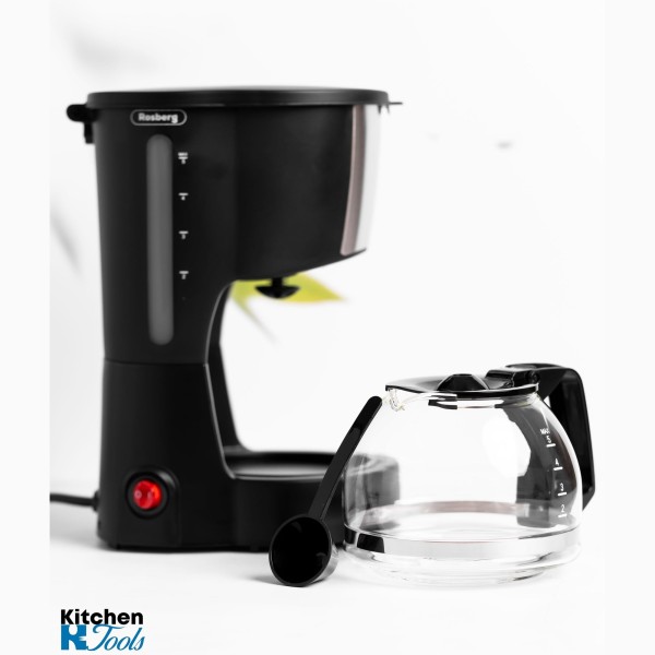 Филтърна кафе машина Rosberg, 600W, 600мл
