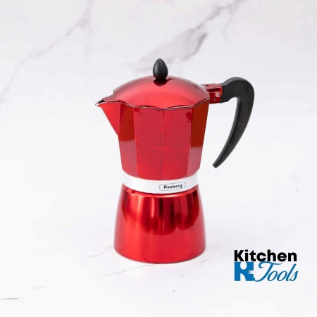 Алуминиева еспресо машина Rosberg, 3 чаши