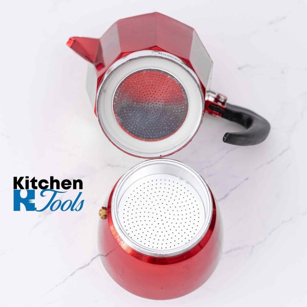 Алуминиева еспресо машина Rosberg, 3 чаши