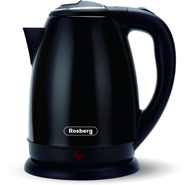Чайник Rosberg, 1800W, 1.8L, черен