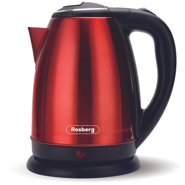 Чайник Rosberg, 1800W, 1.8L, автоматично изключване