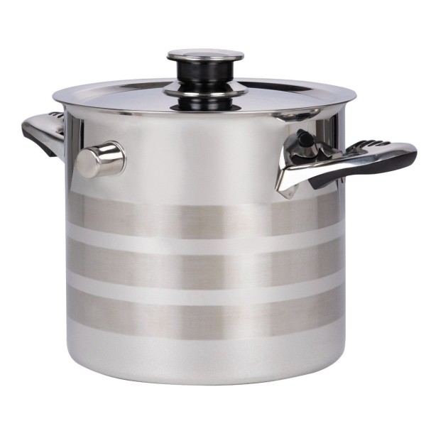 Тенджера за мляко 5 литра, неръждаем капак Rosberg