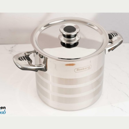 Тенджера за мляко 5 литра, неръждаем капак Rosberg