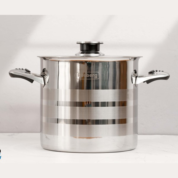 Тенджера за мляко 5 литра, неръждаем капак Rosberg