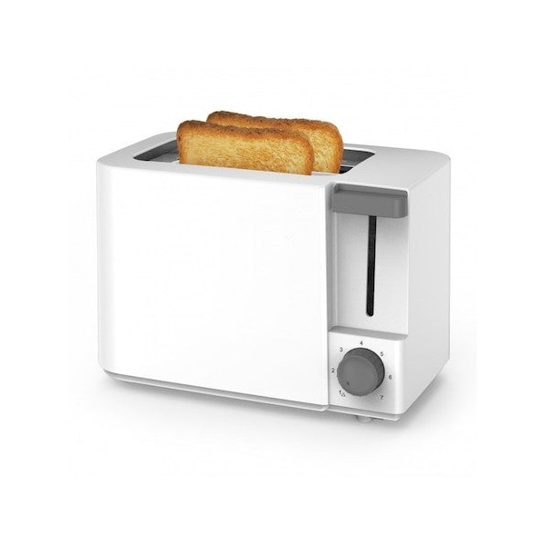 Тостер Rosberg, 650W, 2 филийки, бял