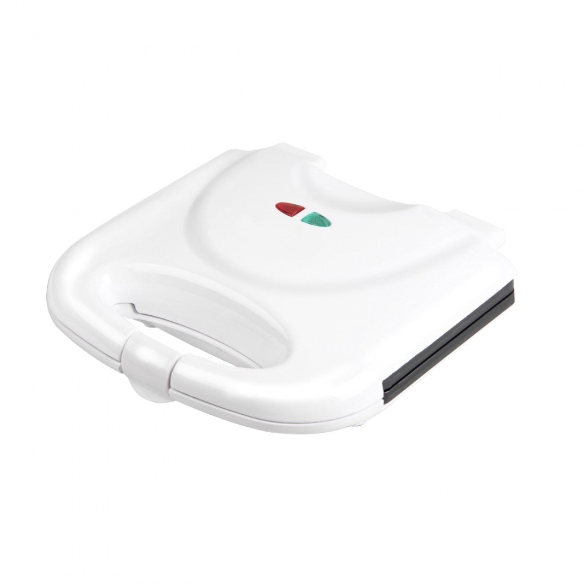 Уред за сандвичи 800W, бял, незалепващи плочи