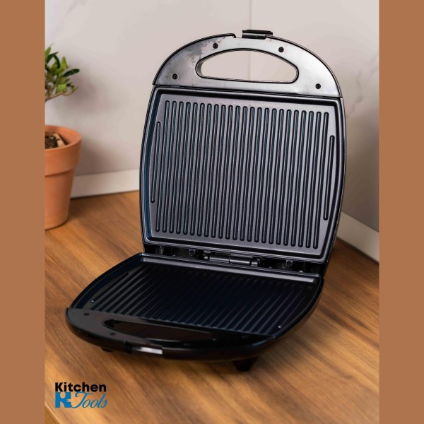 Тостер Rosberg, 1200W, 4 филийки, черна