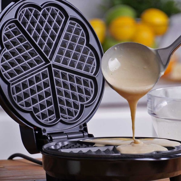 Waffe Voltz машина за вафли, 1300 W, 5 сърца