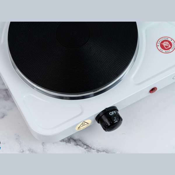 Двоен електрически котлон Rosberg, Бял