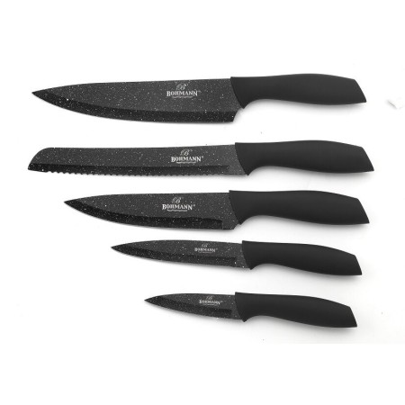 Комплект ножове Bohmann с акрилна опора и удобни дръжки