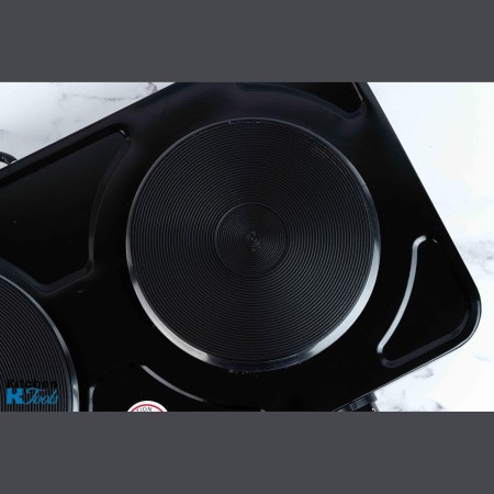 Двоен електрически котлон Rosberg, 2500 W, черен