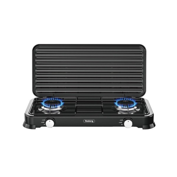 Котлон с две горелки и капак от Rosberg